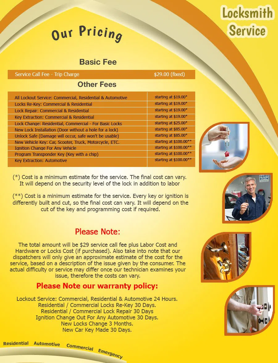 Village Locksmith Store Orlando, FL 407-572-0176